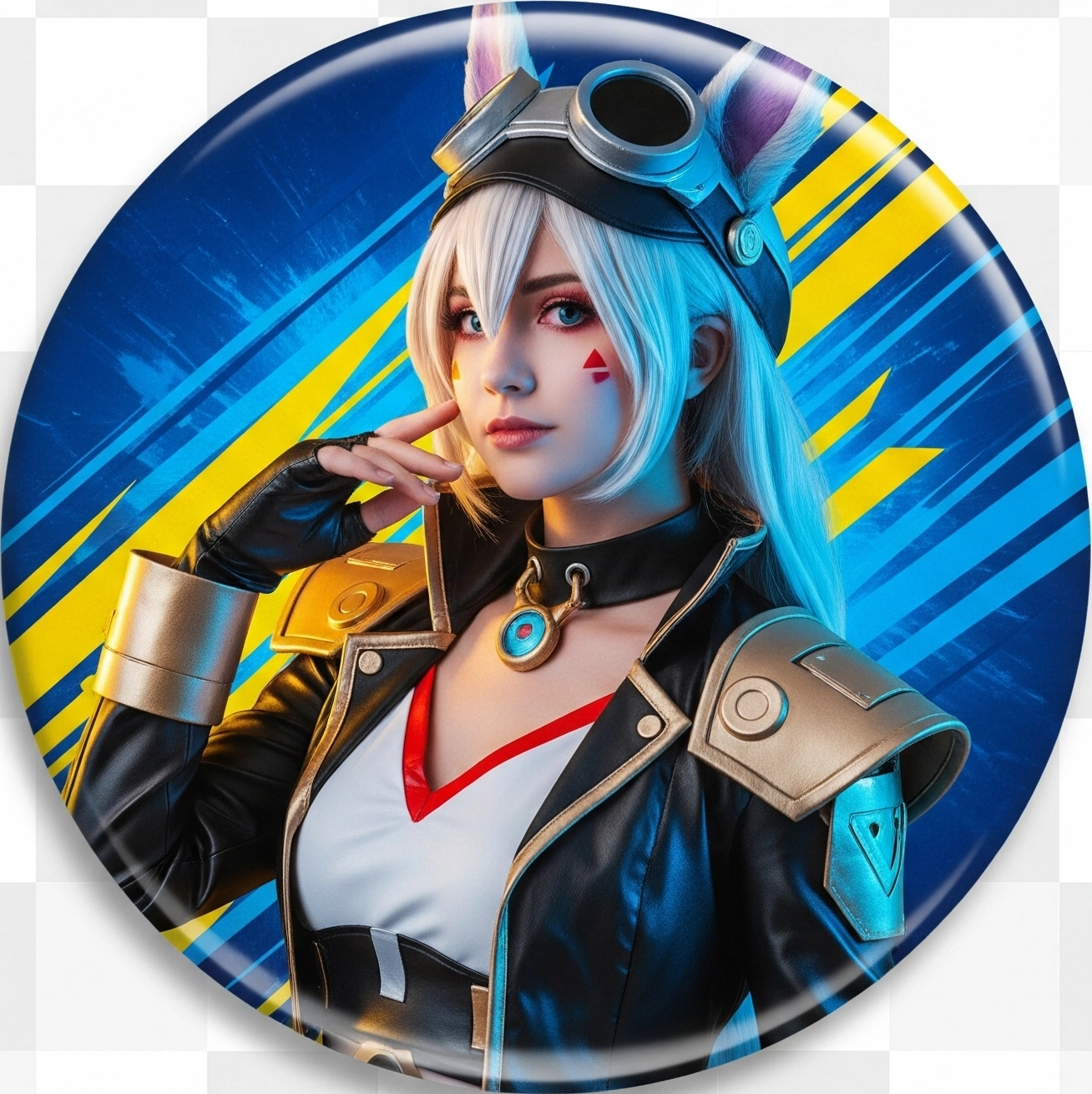 コスプレイヤー缶バッジ